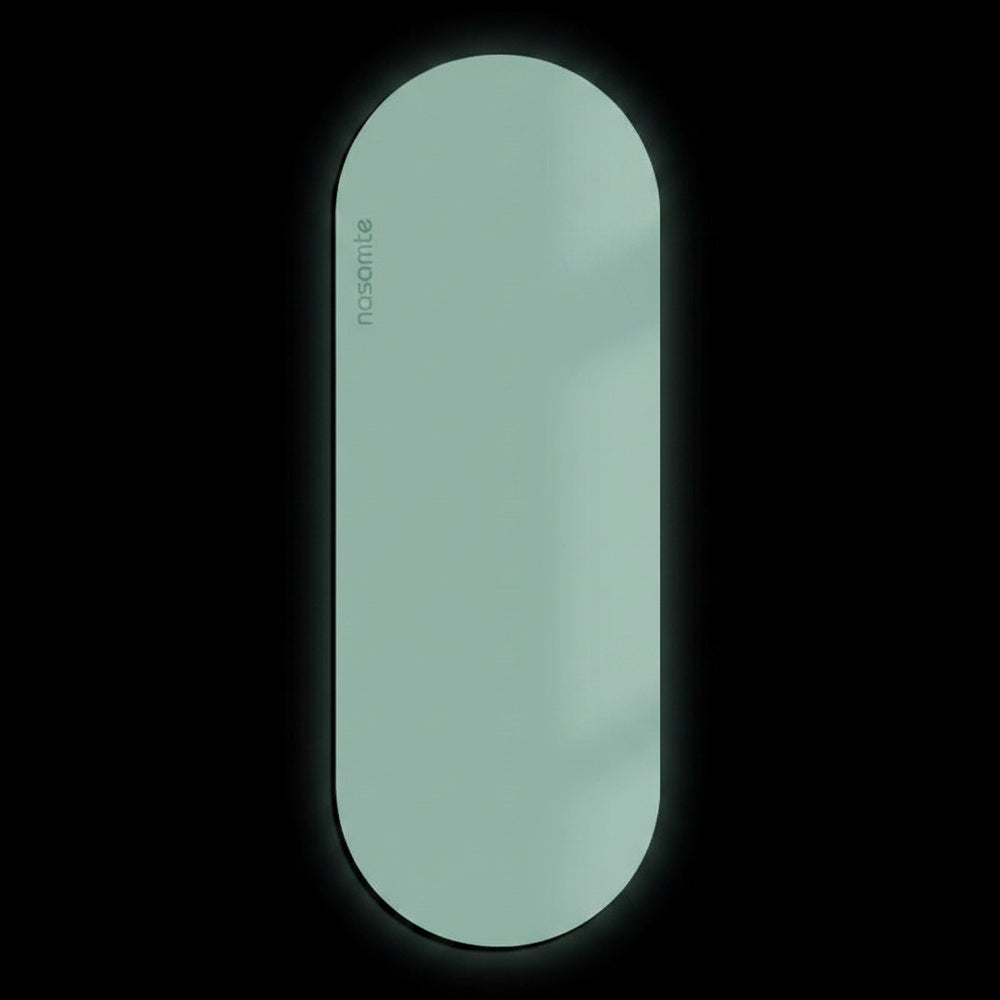 mustard green color Yoga Mat shot in a black studio background